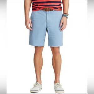 Men’s Polo Ralph Lauren 9” insm shorts, Light Blue, Size 32, NWOT, Smke-free hm
